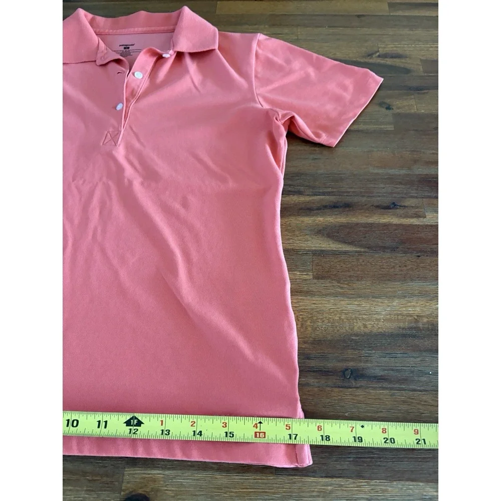Patagonia Polo Button Down Shirt Casual Golf Salmon Pink Top Women's‎ Small